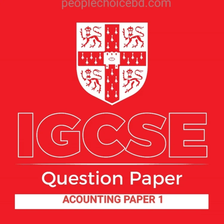 Cambridge International IGCSE Accounting Past Papers (0452)